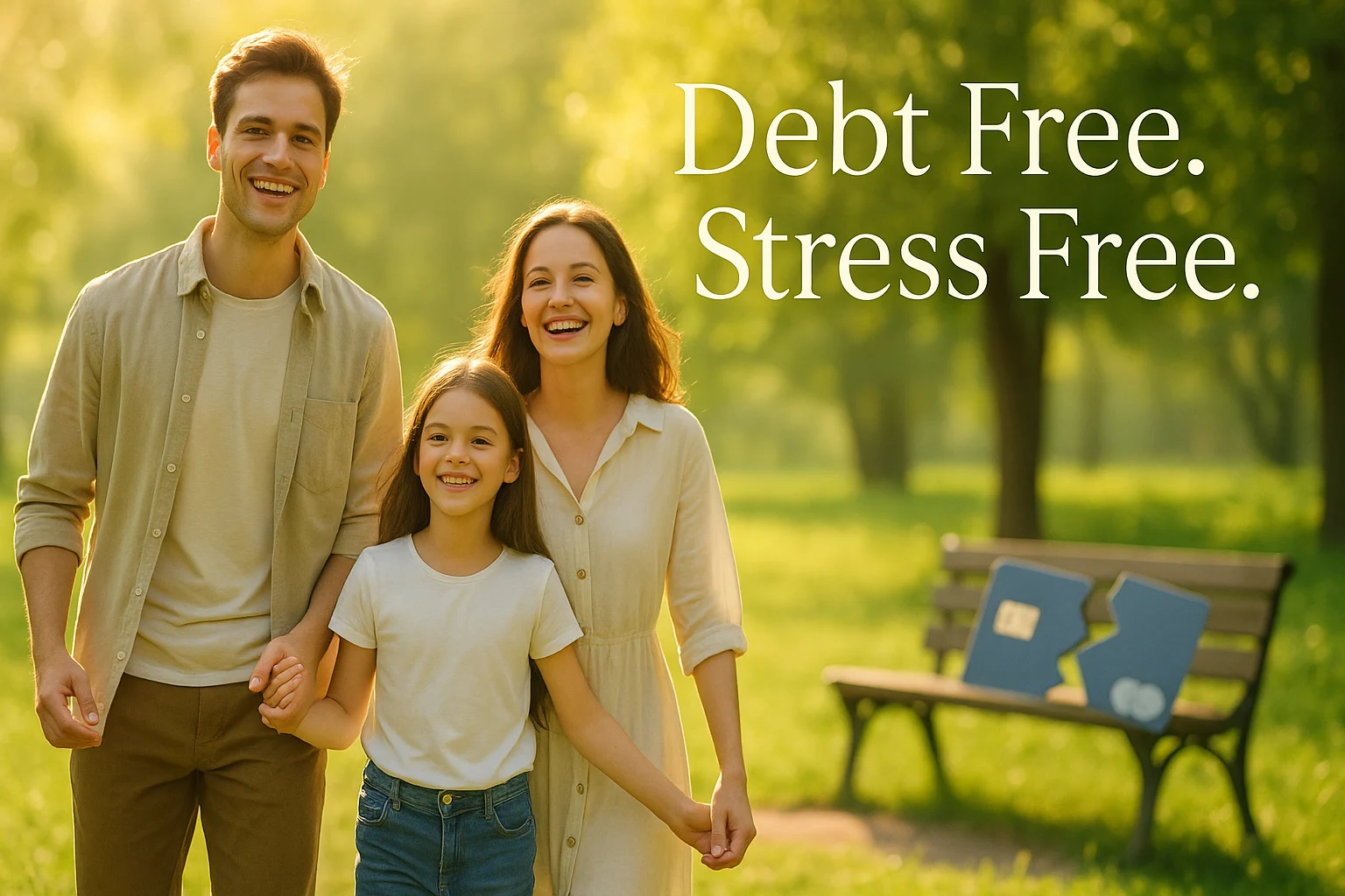 Vision of a debt-free future in debt payoff success stories