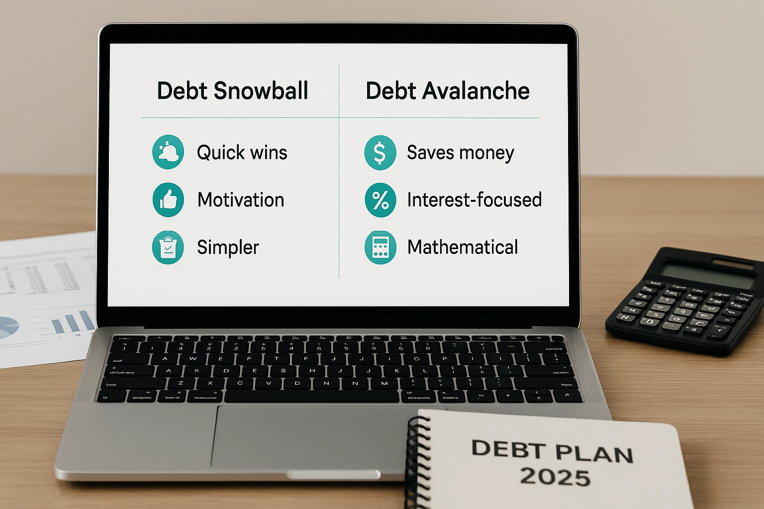 Debt payoff strategy using free financial tools