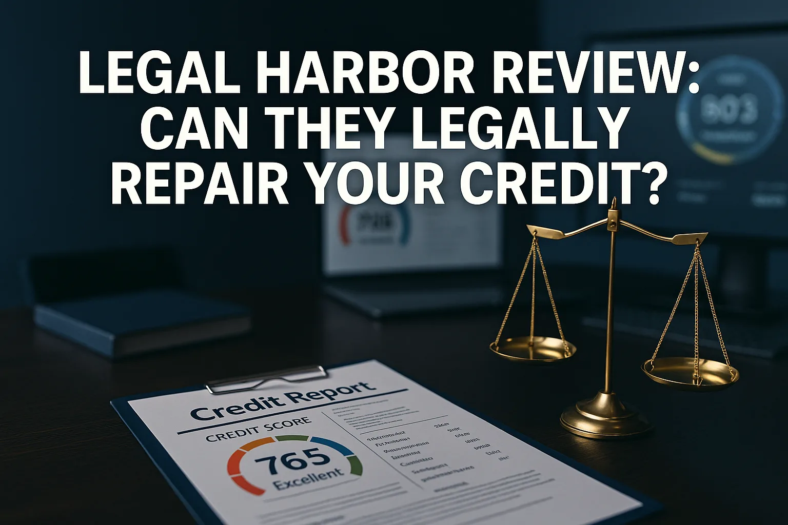 Legal Harbor credit repair review helping you understand whether this service can legally dispute credit report errors and decide between DIY credit repair and hiring professionals for your situation.