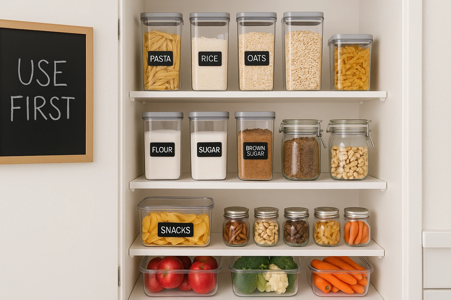 Proper food storage to cut waste and keep produce fresh