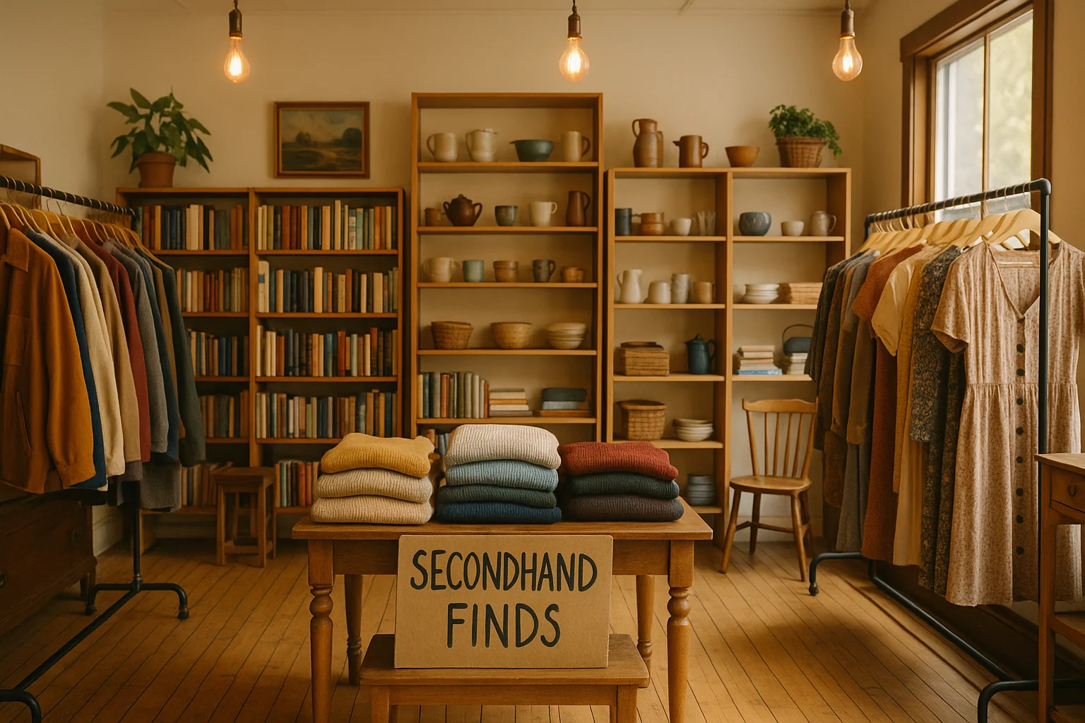 Secondhand shopping for frugal lifestyle tips beginners