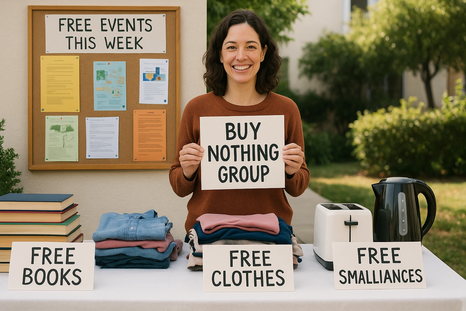 Community group sharing free items for frugal tips Reddit loves