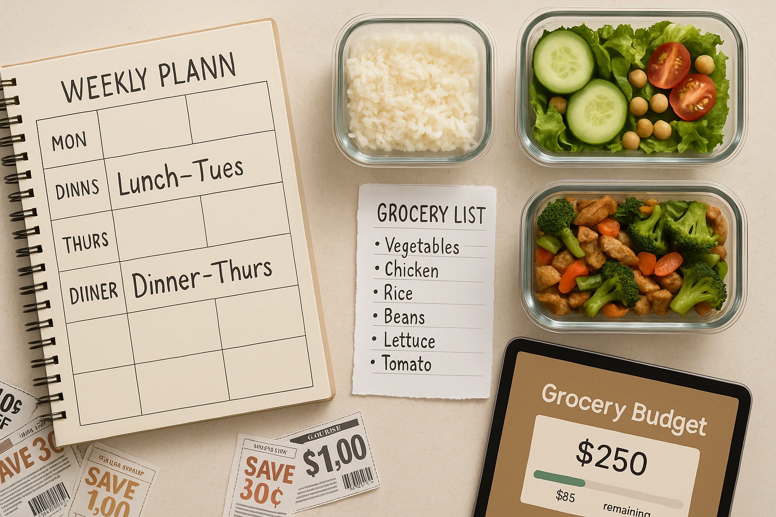 Frugal habits that save money through meal planning in 2025