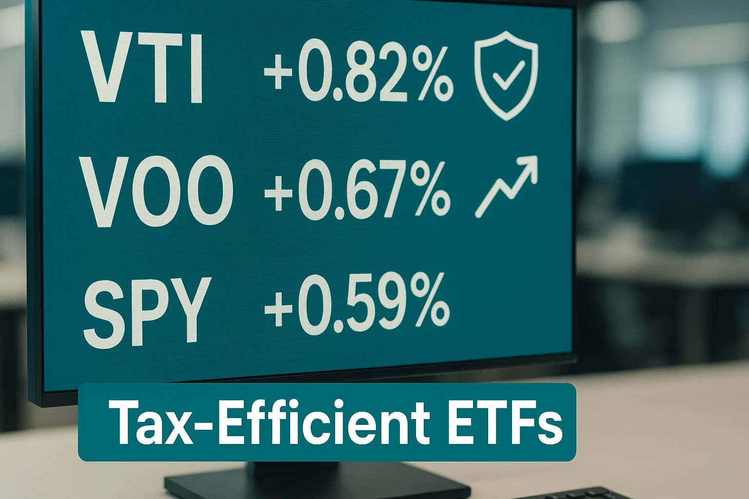 Tax-efficient ETFs for asset location strategy in taxable accounts