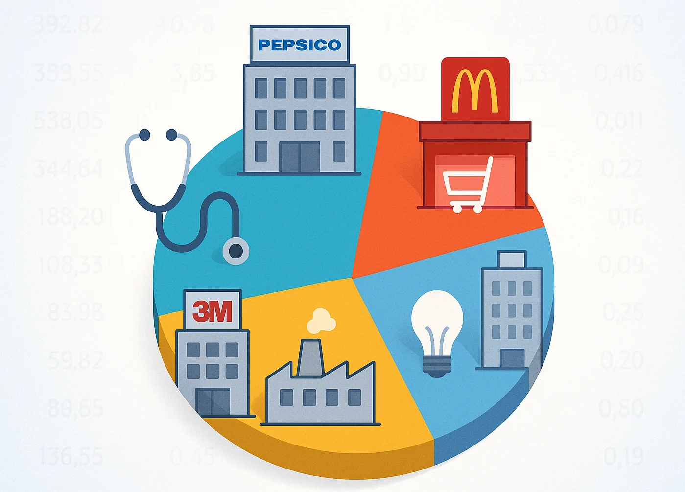 Diversified portfolio of dividend aristocrats funds