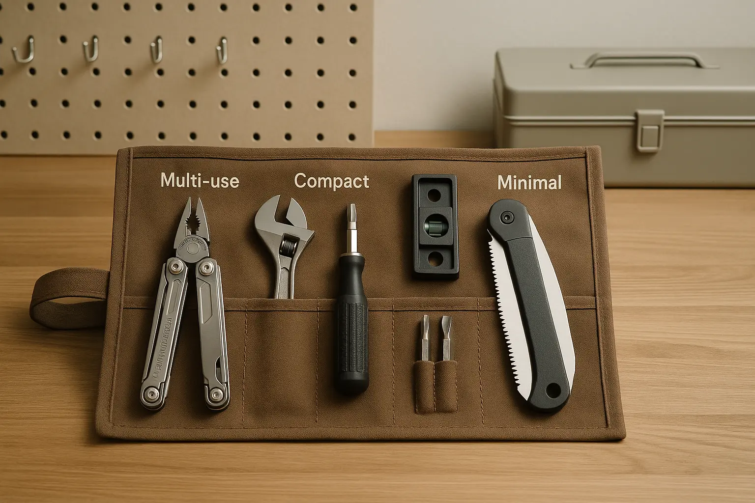 Minimalist tool kit for home maintenance