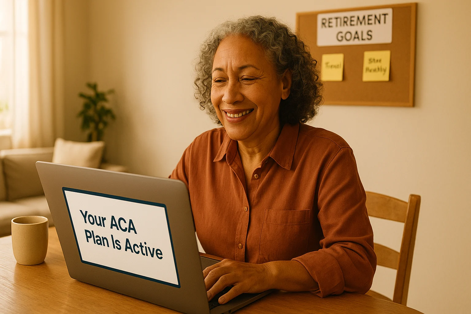 Sarah’s early retirement affordable care act success story