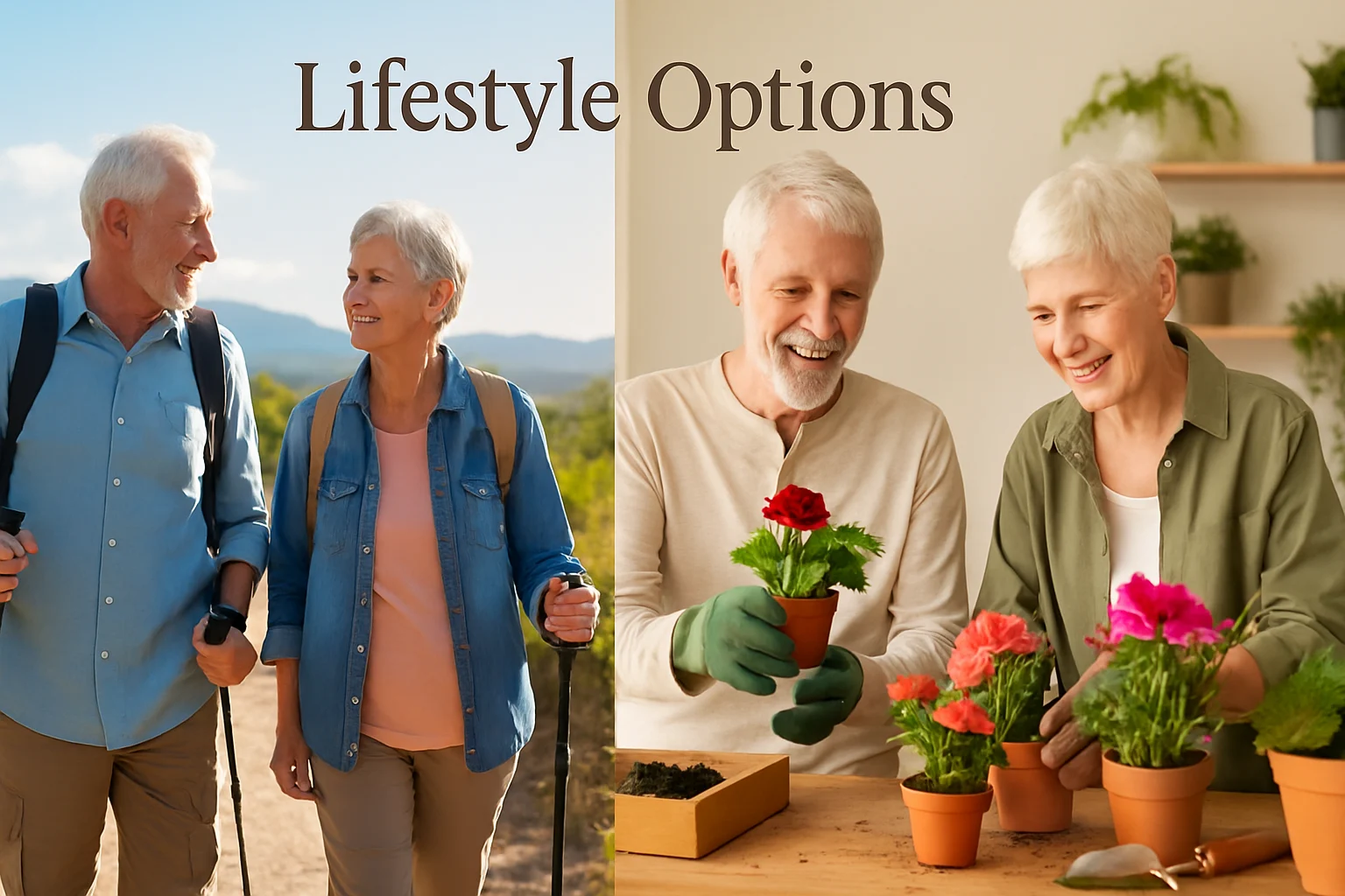 Lifestyle options for how to retire at 60 with 1 million dollars