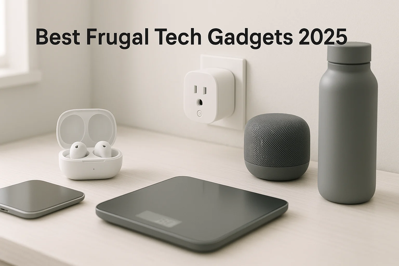 Best frugal tech gadgets for 2025 including smart plugs and earbuds